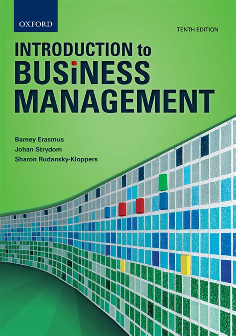 priced books for students taking a first course in Management, particularly at MBA and Masters level. The books include concise coverage of the key concepts taught in the core subjects, as well as suggestions for further study. Written by a team of experts from the world’s leading business schools, these books are highly