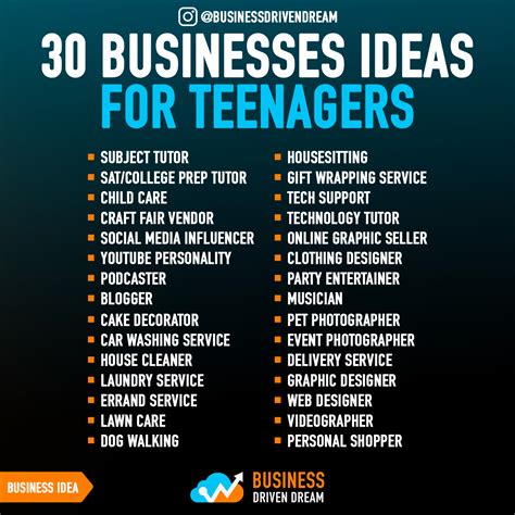 Business ideas for teens. Things To Know About Business ideas for teens. 