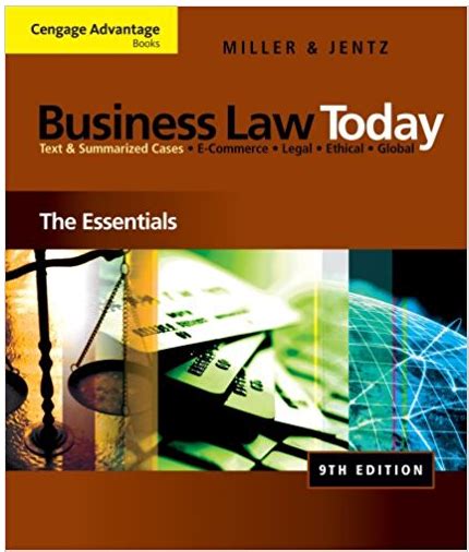 Business law essentials 9th edition study guide. - Guide de survie pour eleve dys.
