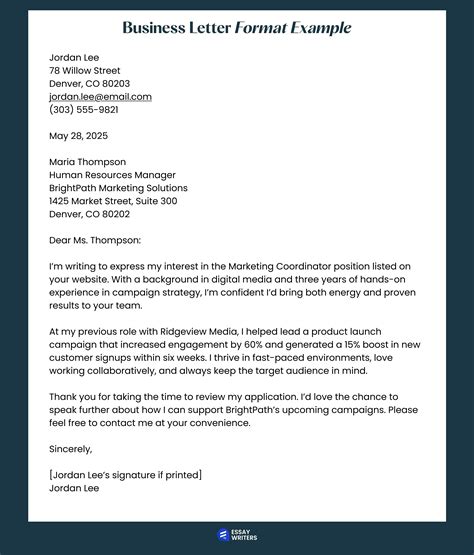 Business letter writing format.  Learn how to write and format a successful b...