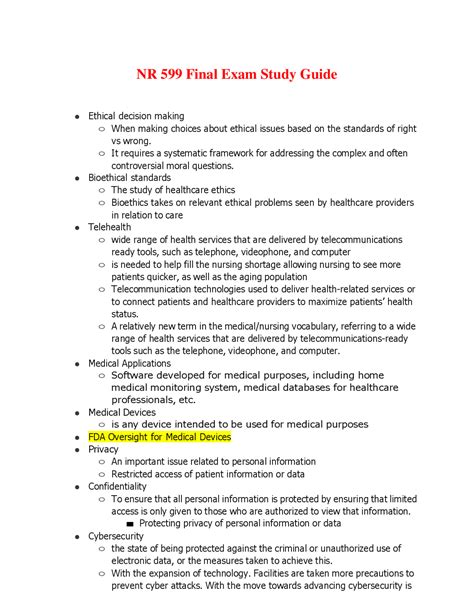 Business technology application final exam study guide. - Grade e basic security training manual.
