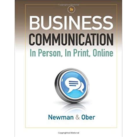 Download Business Communication In Person In Print Online By Amy Newman