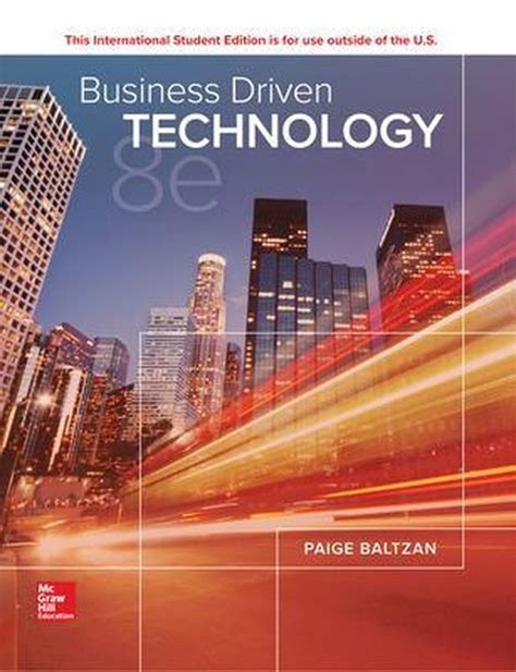 Read Business Driven Technology By Paige Baltzan