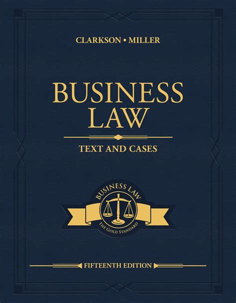 Download Business Law Text And Cases By Kenneth W Clarkson