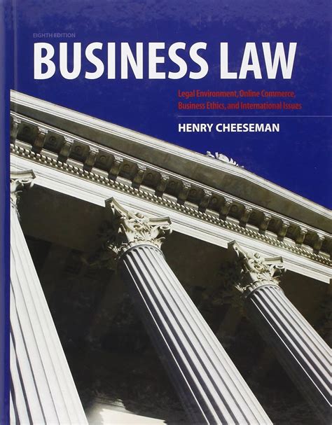 Download Business Law By Henry R Cheeseman