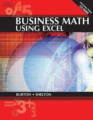 Full Download Business Math Using Excel With Cdrom By Sharon Burton