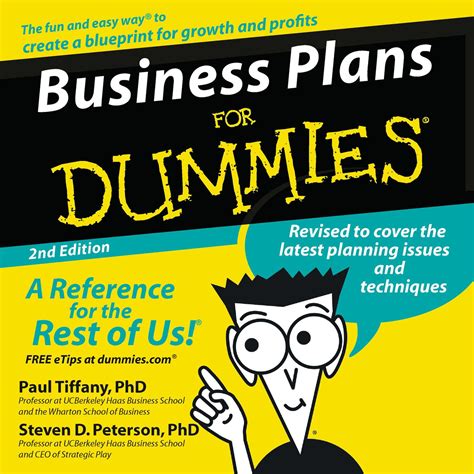 Read Online Business Plans For Dummies By Paul Tiffany