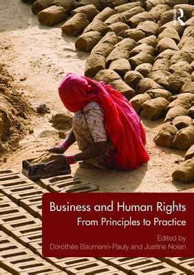 Read Online Business And Human Rights Challenges And Opportunities By Nolan Justine