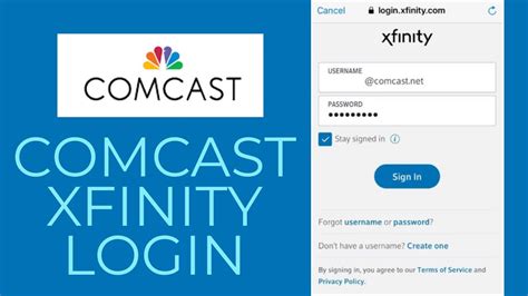 Xfinity customers, sign in to your account. Get the most out of My Account Download the App Get anytime, anywhere account access with the Comcast Business App. Pay Your Bill Online Make and schedule payments, customize your billing options, and more. Manage Your Account. 