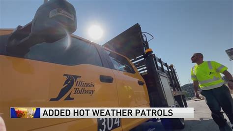 Businesses, road crews battle Excessive Heat Warning around Chicagoland