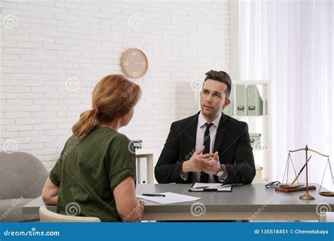 Businessman Meeting A Lawyer Pictures, Images and Stock Photos