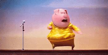 Bust A Move GIF - Sing Pig Pose - Discover & Share GIFs - Tenor