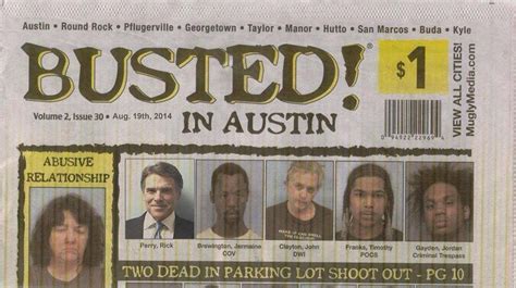 Busted newspaper austin. Booking Details name MCCORMICK, HUNTER TYLER age 21 years old height 5′ 11″ hair BRO eye BRO weight 240 lbs race W sex Male arrested by ANY AGENCIES NOT LISTED…. Most recent Rockbridge Regional Jail Mugshots ( Lexington Mugshots ) Virginia. Arrest records, charges of people arrested in Rockbridge Regional Jail ( Lexington ) , … 