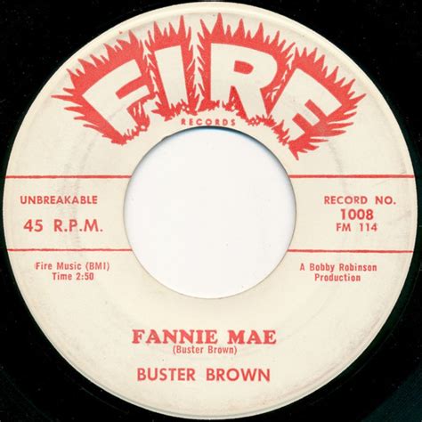 Buster Brown「Fannie Mae」【Music Store】powered by レコ …