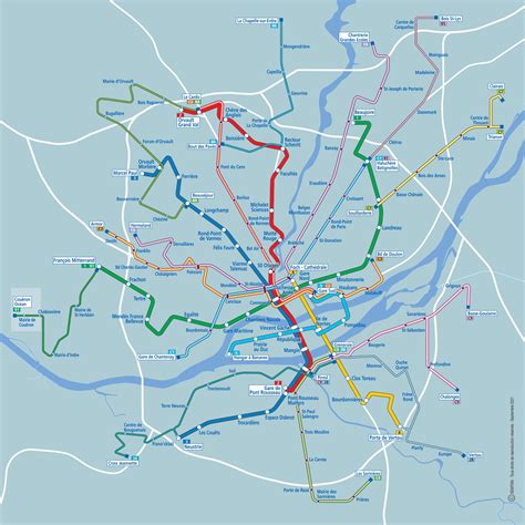 Busway ligne 5 à Nantes (horaires et plan) - BougerEnVille.com