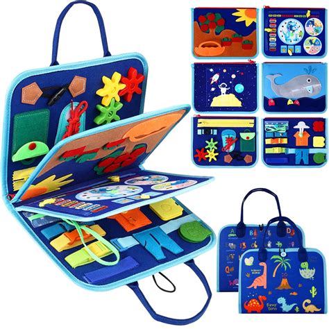 Busy Board For Toddlers - Sensory Buckle Owl Toy Learning Toys …