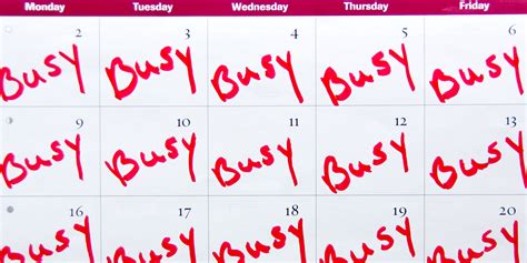 Busy Calendar