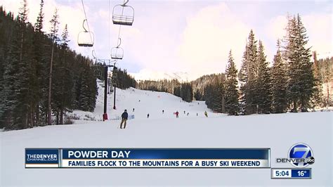 Busy Thanksgiving expected at Colorado ski resorts