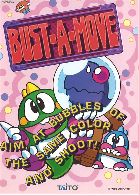 Overview. Puzzle Bobble 4 is a tile-matching puzzle game developed and released by Taito for arcades (using Taito F3 Package System hardware) in December 1997. The fourth title in the Bust-A-Move series, Puzzle Bobble 4 adds a story to the main Vs. Computer mode (where the inhabitants of Rainbow World must find all of the Rainbow Bubbles), a ...
