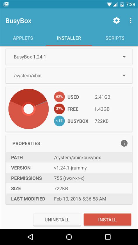 Busybox apk download uptodown.  A beautiful and simple BusyBox installer f...