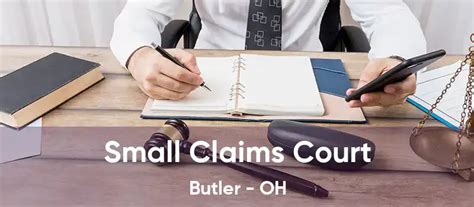 Butler county small claims court. .  ...