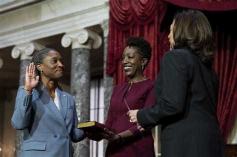 Butler sworn in to replace late California Sen. Feinstein, third Black female senator in US history