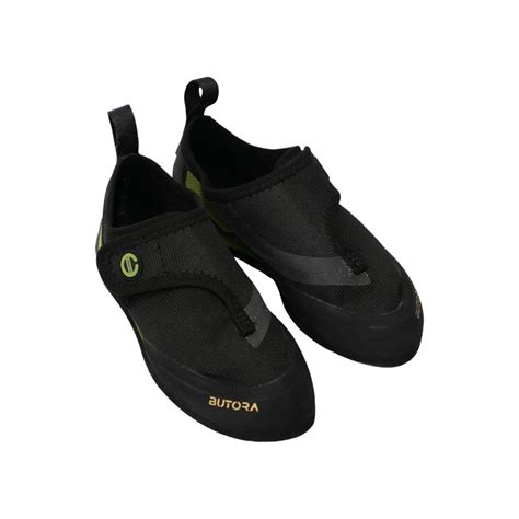 Butora climbing shoes.  Gym climbing.  Hook-and-loop strap closure.  Backup sh...