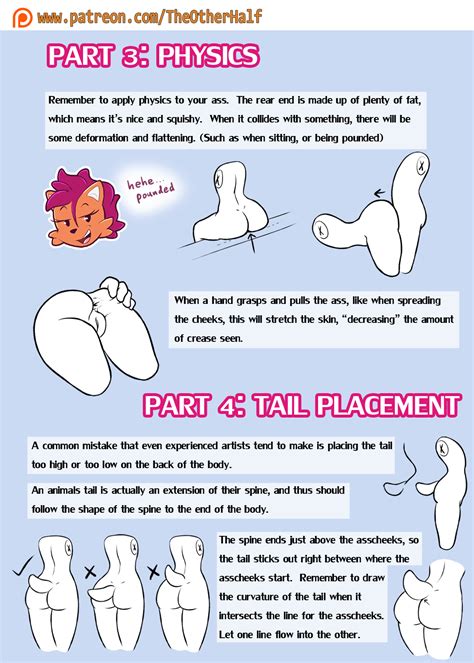 Butt Tutorial 3/5 by TheOtherHalf on Newgrounds