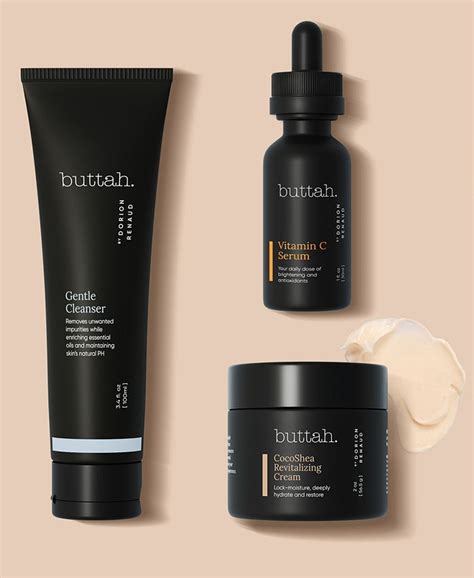 Buttah skin. Recommended for blemish-prone skin with melanin. A multi-tasking, 3-in-1 exfoliating scrub is a powerhouse for blemish-prone skin. It starts as a treatment mask with Kaolin Clay to detoxify, absorb oils and smooth skin. Then it transforms into a gentle foam cleanser, infused with Tea Tree Oil, to remove dirt, and impurities from skin. 