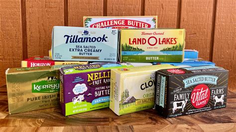 Butter brands. When it comes to brands offering unhealthy butter products, this recognizable household name brand might ring a bell. "Parkay is a margarine made mostly with soybean, palm, and palm kernel oil. 