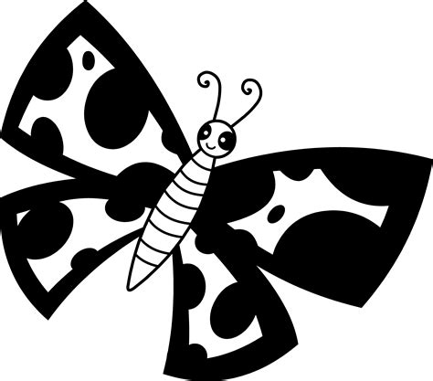 Black and White Butterfly Clipart. O n this page are sixteen pieces of Black and White Butterfly Clipart. Not only will you find butterflies in these illustrations, but there are also cute little bugs, moths, and dragonflies in the mix. These images have bee rehabilitated from drawings done by Wenceslaus Hollar, an artist from the 17th century. 