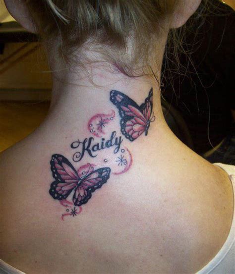 Butterfly Name Tattoo Ideas
