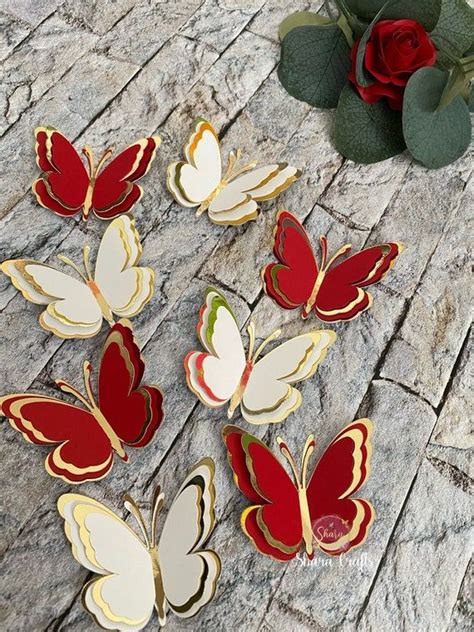 Butterfly layered paper - Etsy Nederland