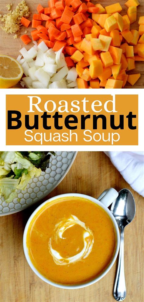 Butternut Squash Soup Recipe - caramel and cashews