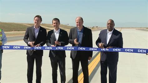 Buttigieg visits Denver to tout $50M airport upgrades