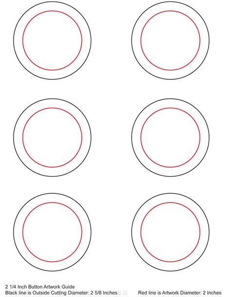 Button Template For Word Professional Template for Business