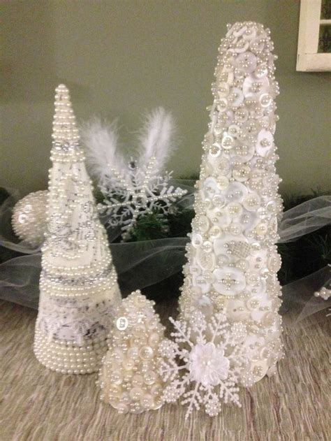 Button trees - Styrofoam tree forms from Michaels covered ... - Pinterest