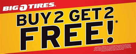 Buy 2 get 2 free tires. Buy 2 Tires, Get 2 Free this weekend! Sale runs Friday through Sunday from 7am - 12 Noon Only!!! Choose from a variety of Falken, Yokohama, Cooper * (excluding … 