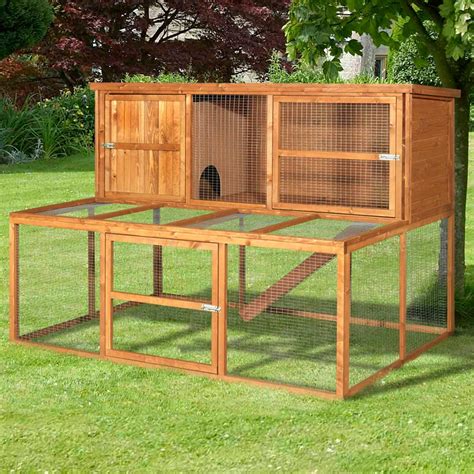 Buy 6ft Rabbit Hutch With Run UP TO 52% OFF