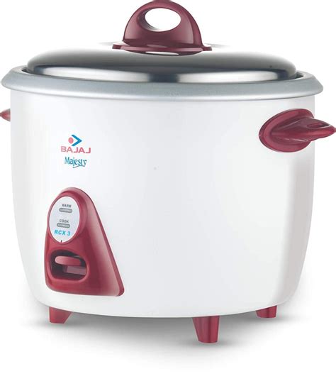 Buy Bajaj Majesty New RCX 5 Multifunction Rice Cooker with 5 Years