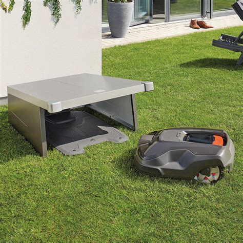 Buy Charly Robotic Lawn Mower Garage - The Worm …