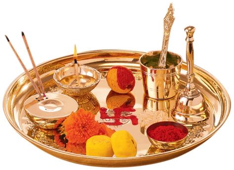 Buy Decorative Aarti Puja Thali Online Pooja Thali Set