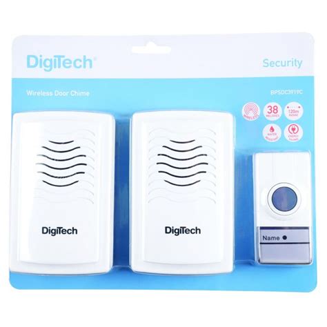 Buy DigiTech Wireless Door Chime And 2 Receivers Builders