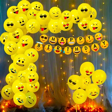 Buy Emoji Party Supplies And Decoration Mega Party Warehouse