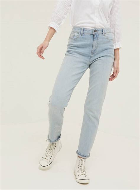 Buy FATFACE Light Blue Chesham Girlfriend Jeans - 14 Jeans Argos