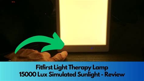 Buy Fitfirst Light Therapy Lamp, 15000 Lux Simulated …