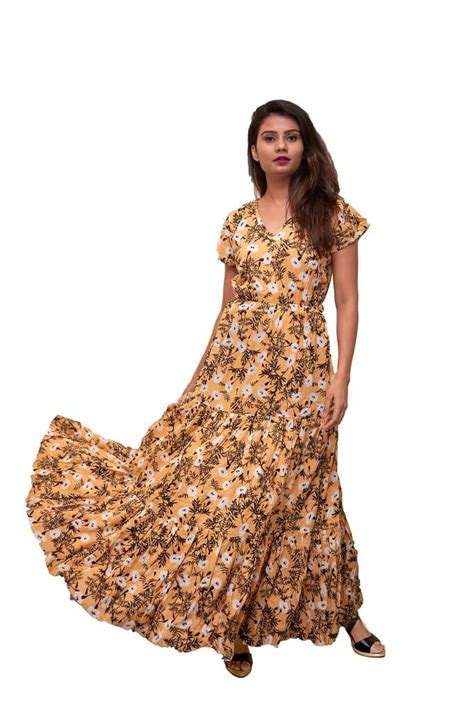 Buy Floral Print Dresses Online for Women in India A2M Fibers