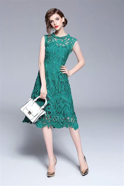 Buy Green Business Dresses Online AtlasDay.com