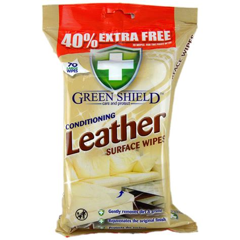 Buy Greenshield Leather Surface 70 Wipes. No. 1 Quality