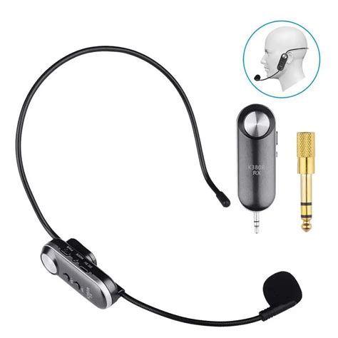 Buy Kithouse K380R Wireless Headset Microphone,UHF Wireless …